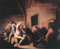 Ostade, Adriaen Jansz van - Carousing Peasants in a Tavern